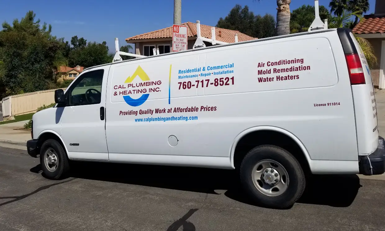 Cal Plumbing Service Van
